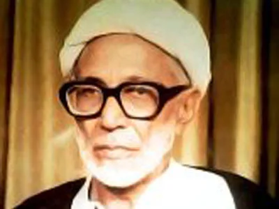 Allama Mufti, Mujtahid and first leader of Tehrik-e-Nifaz-e-Fiqh-e-Jafaria (TNFJ) Mufti Jafar Hussain